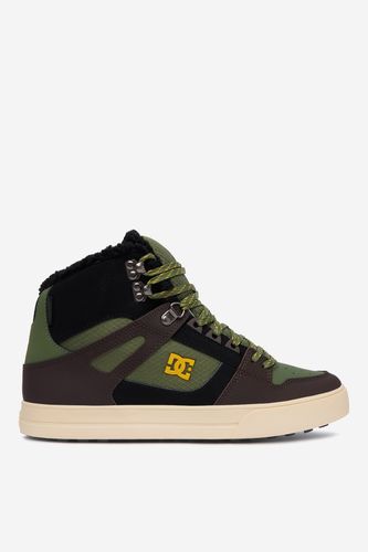 Semiš DC Shoes EO-PURE HIGH TOP WC WNT DC01802211 Temno zelena