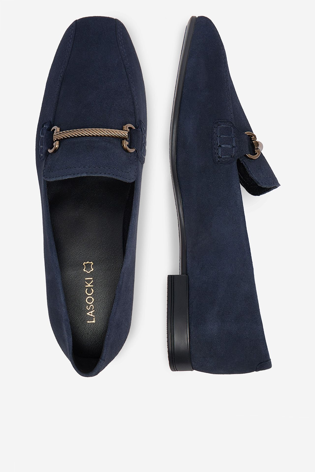 Loafersy Tmavomodrá