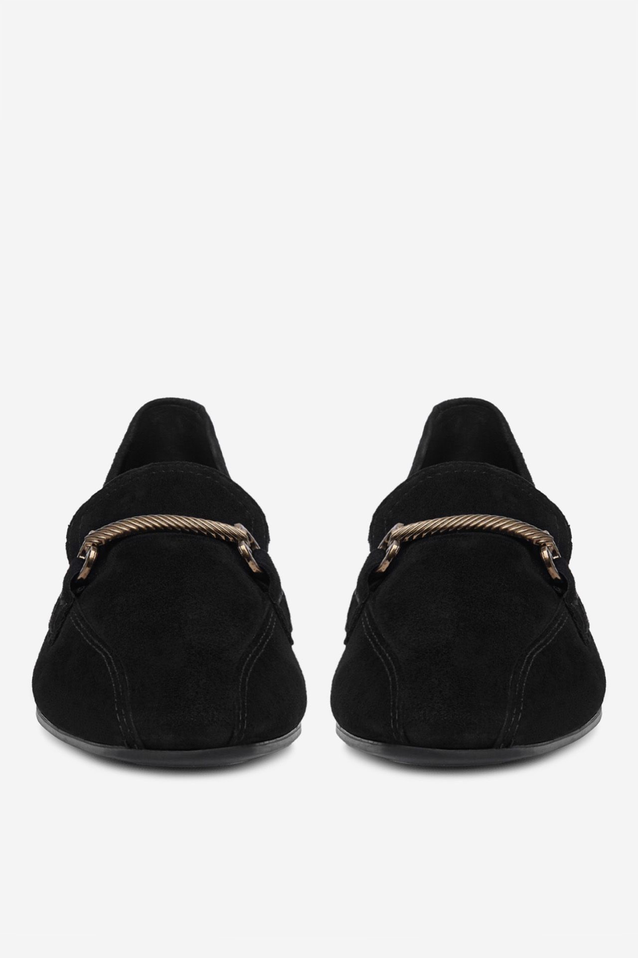 Loafersy Černá