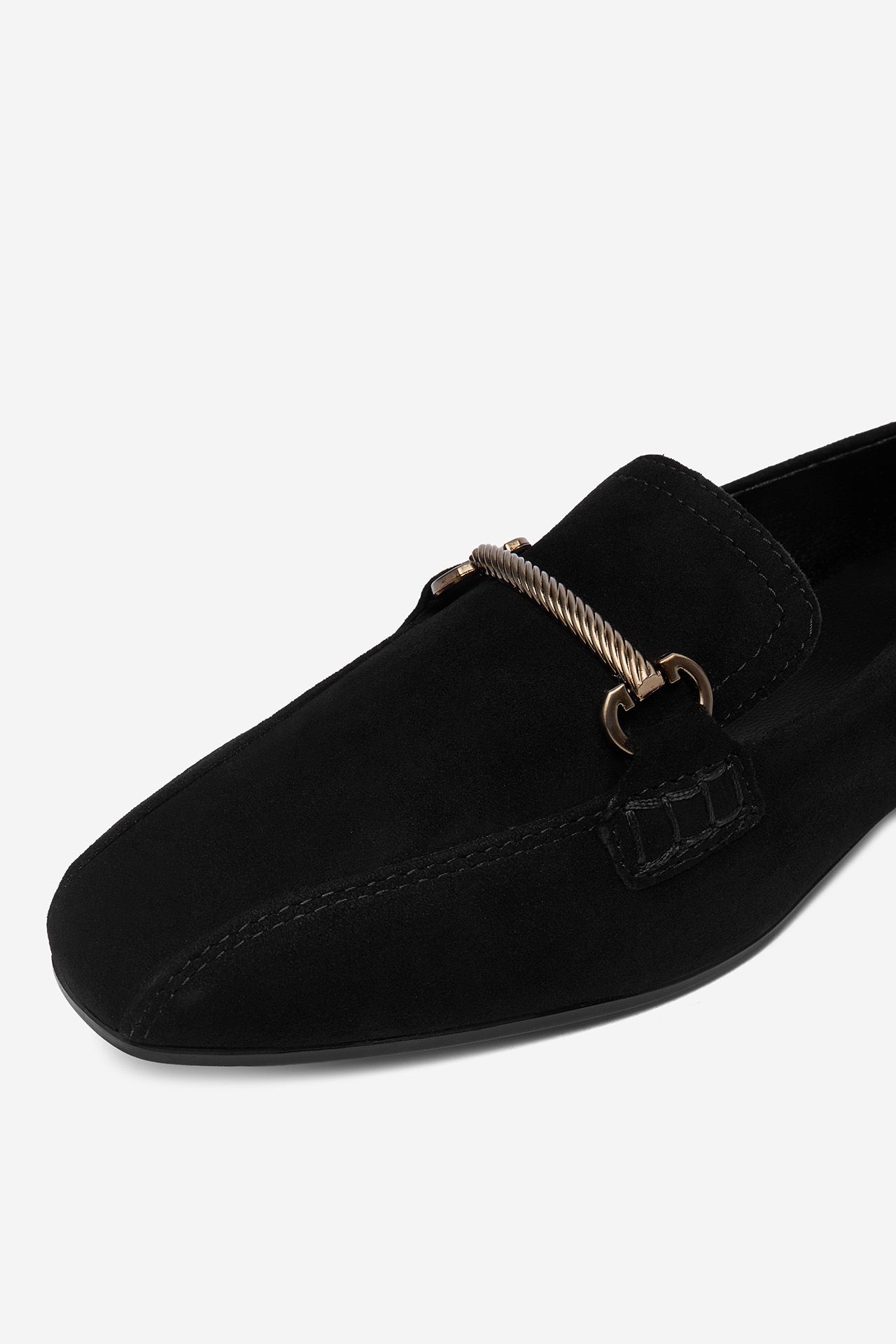 Loafersy Černá