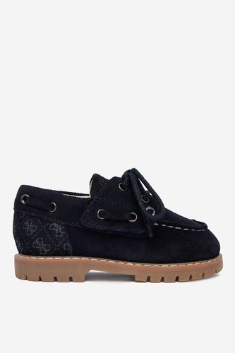 Nizki čevlji GUESS CEO-CI12-1026-01 Mornarsko modra