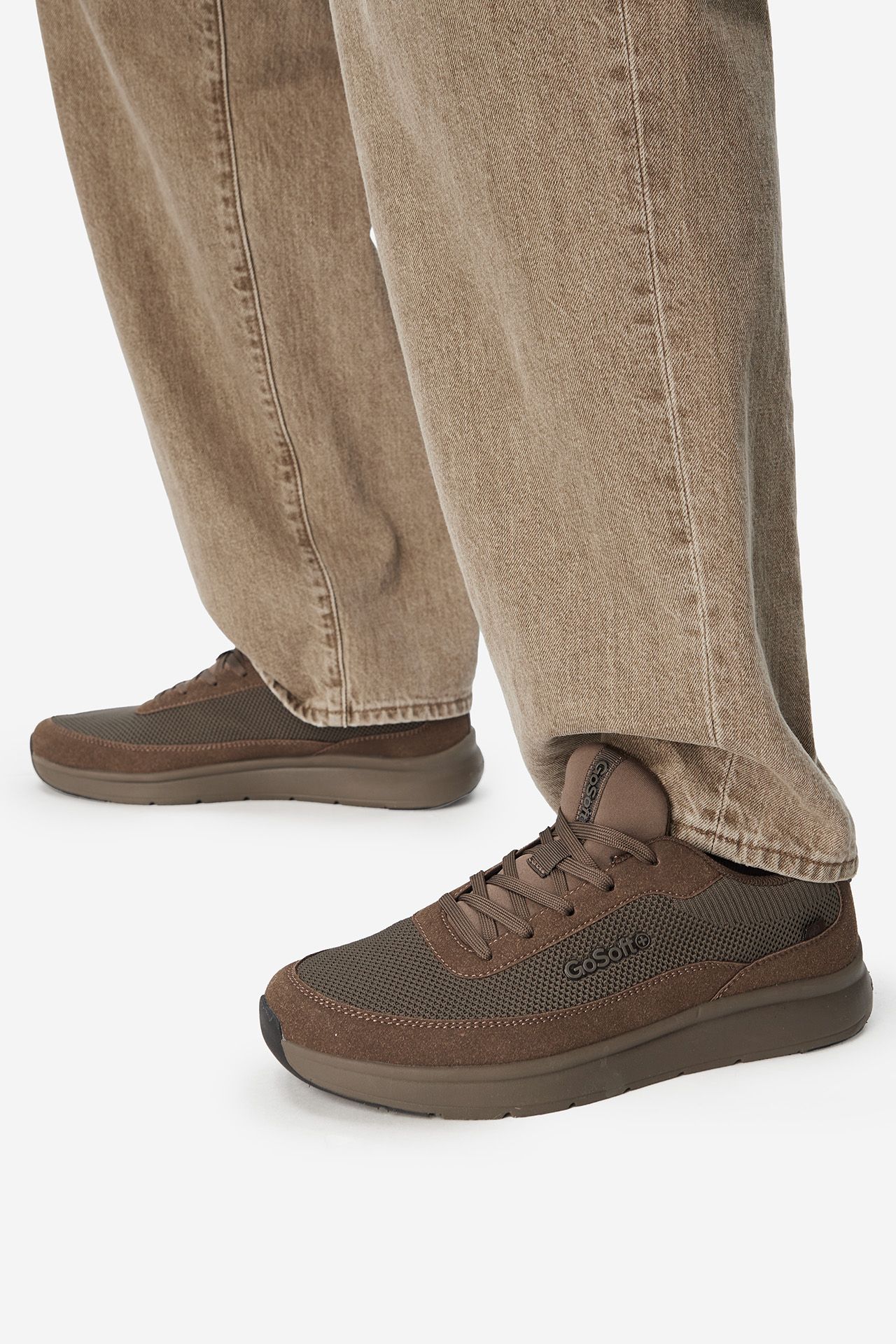 Sneakersy Khaki