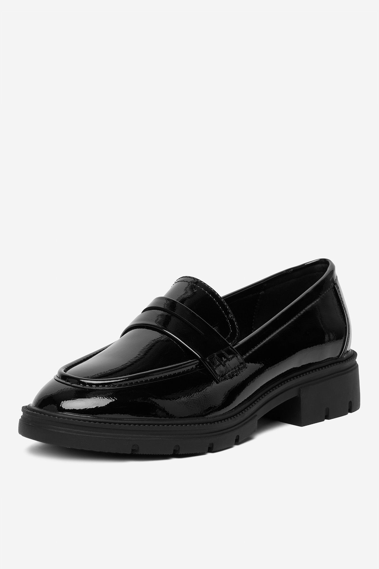 Loafersy Černá