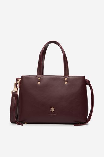 Torbica Beverly Hills Polo Club EO-BHPC-C-025-10 Bordo rdeča
