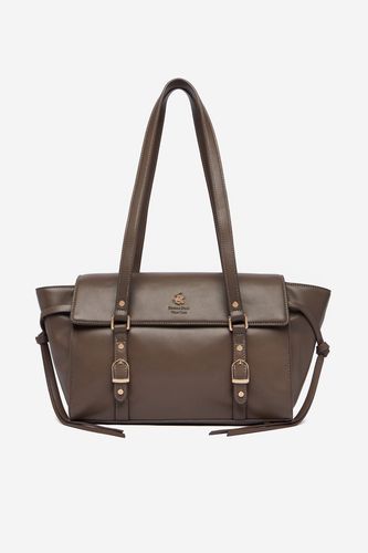 Torbica Beverly Hills Polo Club EO-BHPC-C-026-10 Temno siva