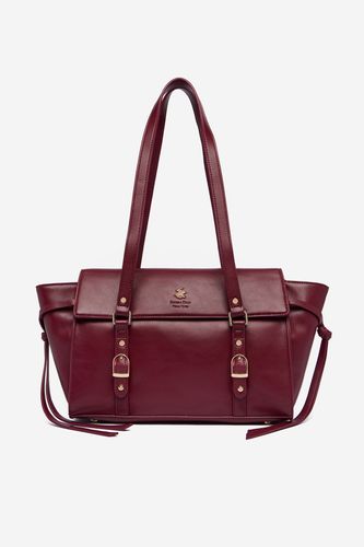 Torbica Beverly Hills Polo Club EO-BHPC-C-026-10 Bordo rdeča