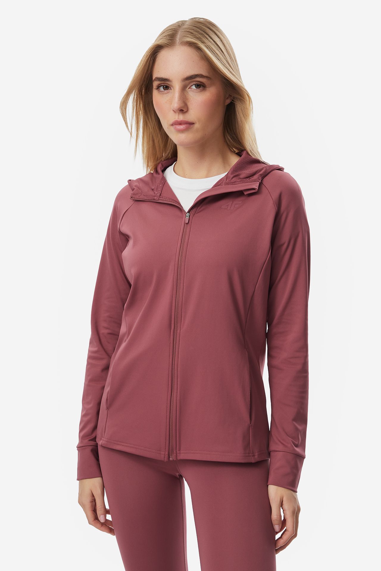 Bluza 4F 4FWAW26TFSWF0946-60S Różowy ciemny