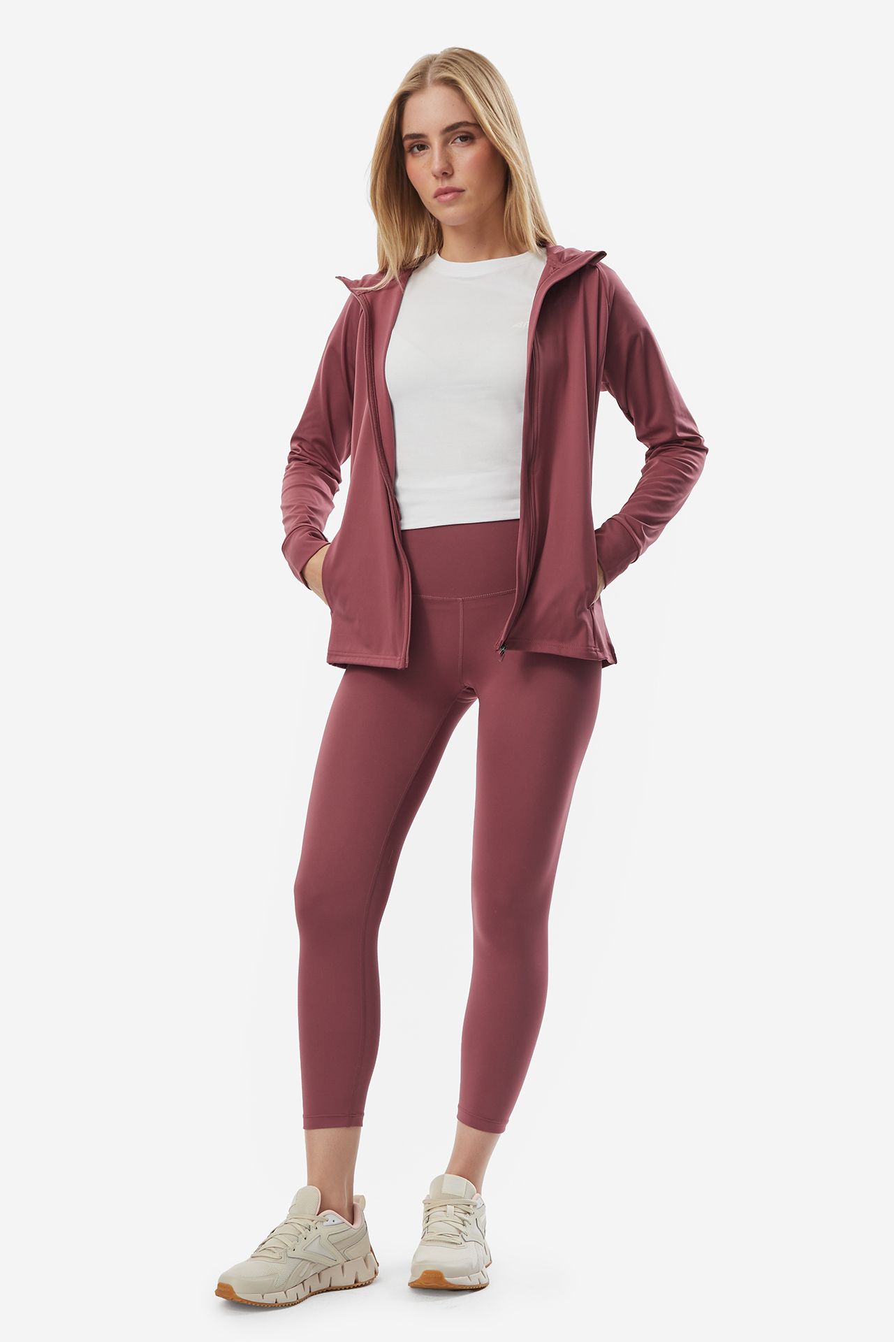 Bluza 4F 4FWAW26TFSWF0946-60S Różowy ciemny
