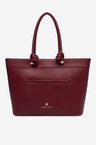 Torbica Beverly Hills Polo Club EO-BHPC-C-016-10 Bordo rdeča