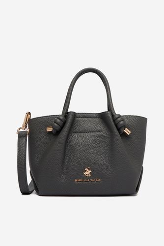 Torbica Beverly Hills Polo Club EO-BHPC-C-015-10 Temno siva