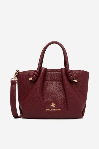 Torbica Beverly Hills Polo Club EO-BHPC-C-015-10 Bordo rdeča