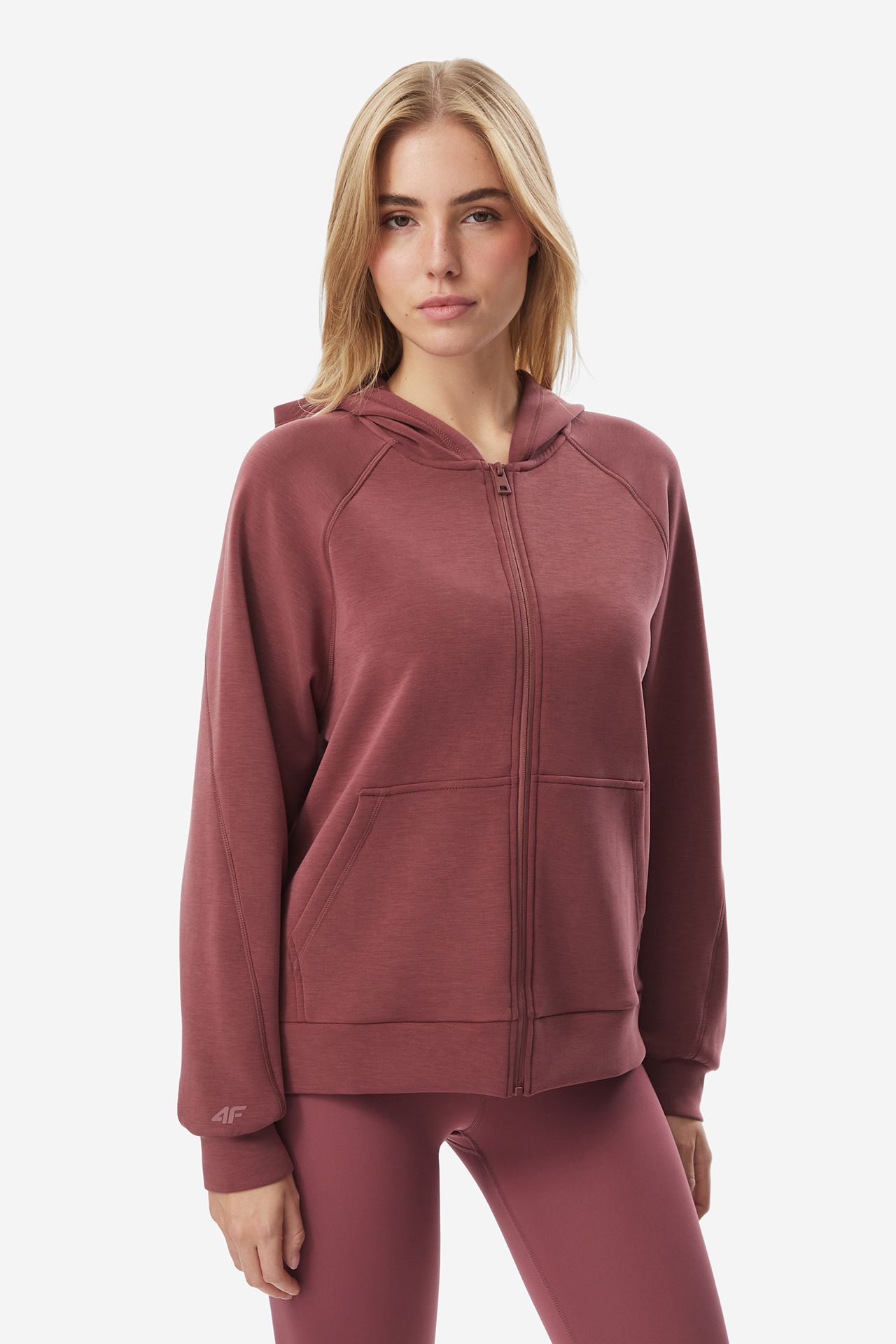 Bluza 4F 4FWAW26TSWSF3240-60S Różowy ciemny