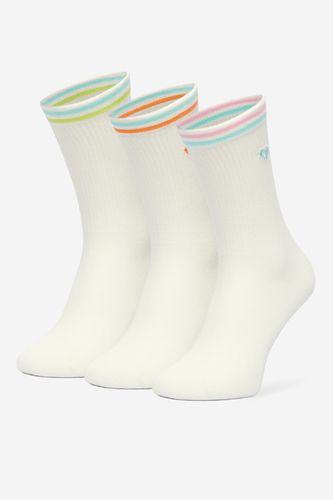 Čarape ROXY CEO_BR_ROXY_2032_W_AW26 (3 PACK) Bela