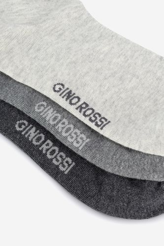 Nogavice Gino Rossi CEO_AS_GR_3MB_002W-AW26 (3-PACK) Temno siva