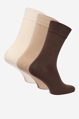Nogavice Gino Rossi CEO_AS_GR_01_W_AW26 (3-PACK). Bež