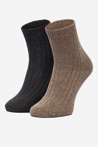 Čarape NINE WEST CEO_LA_NW_12744_Z_AW26 (2-PACK) Braon