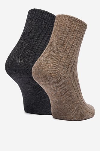 Čarape NINE WEST CEO_LA_NW_12744_Z_AW26 (2-PACK) Braon