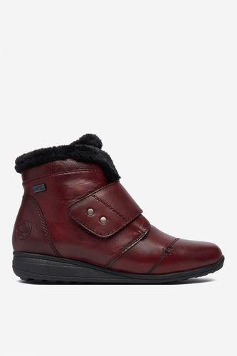 Gležnjarji Rieker CEO-47268-35 Bordo rdeča