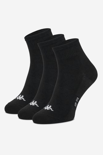 Nogavice Kappa CEO_KR_FRESH_AW26 (3-PACK) Črna
