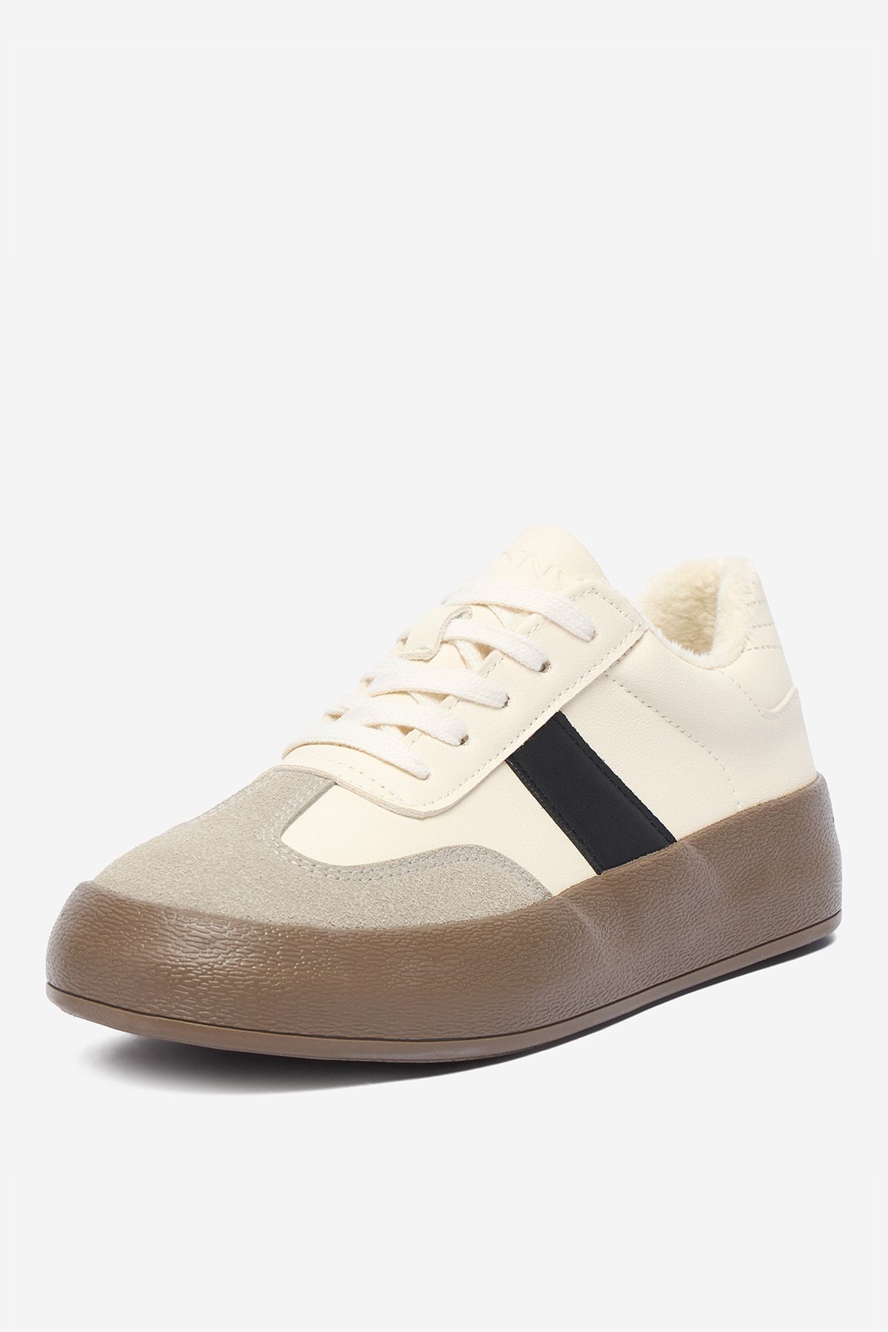 Sneakersy Světle béžová