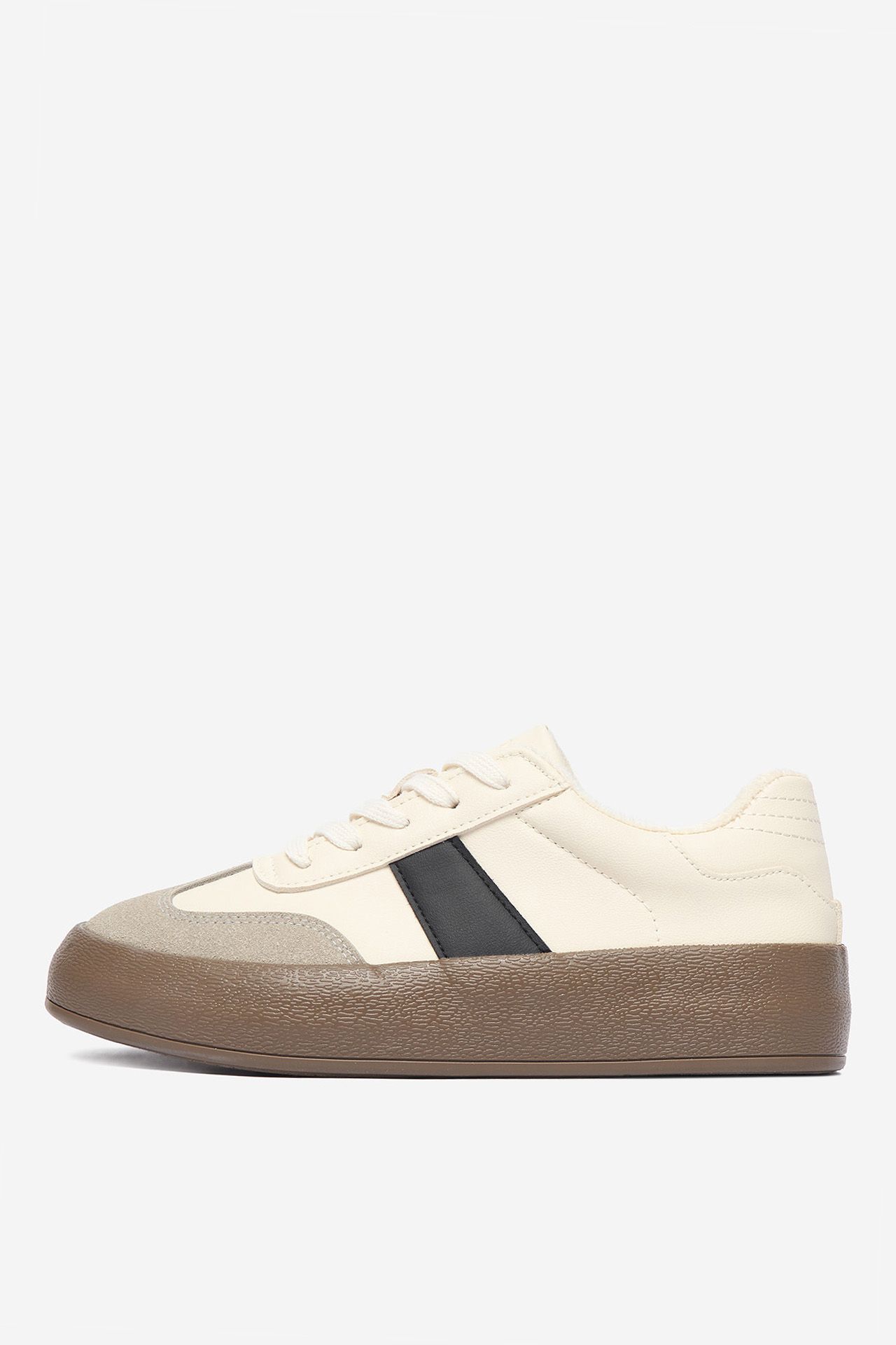 Sneakersy Světle béžová