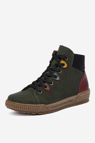 Semiš Rieker CEO-N0711-54 Temno zelena