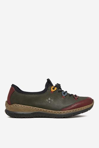 Nizki čevlji Rieker CEO-N3271-54 Temno zelena