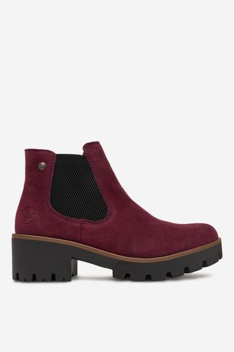 Gležnjarji Rieker CEO-79265-30 Bordo rdeča