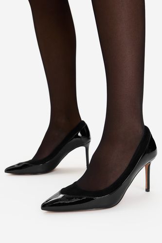 Čevlji s peto NINE WEST CEO-CD26-009-1 Črna