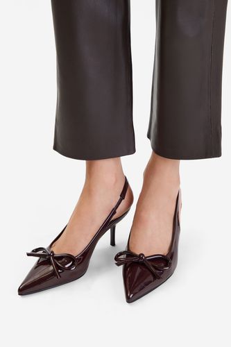Čevlji s peto Jenny CEO-WSS21784-01 Čokoladno rjava