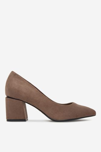 Čevlji s peto Jenny CEO-HG-007 Siva