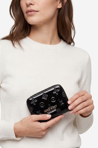 Ženska denarnica NINE WEST CEO-NW-W1-005-AW26 Črna