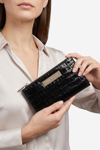 Ženska denarnica NINE WEST CEO-NW-W1-004-AW26 Črna