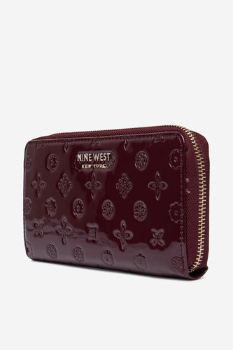 Ženska denarnica NINE WEST CEO-NW-W1-003-AW26 Bordo rdeča