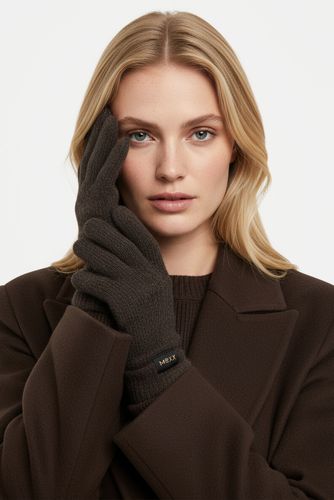 Рукавички Жіночі Mexx CEO-MEXX-W6-001-AW26 Темно-коричневий
