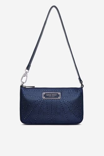 Torbica NINE WEST CEO-LUXE SERENITY-LA374-4773 Mornarsko modra
