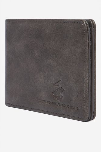 Moška denarnica Beverly Hills Polo Club CWBEO-BHPC-M1-001-AW26 Siva