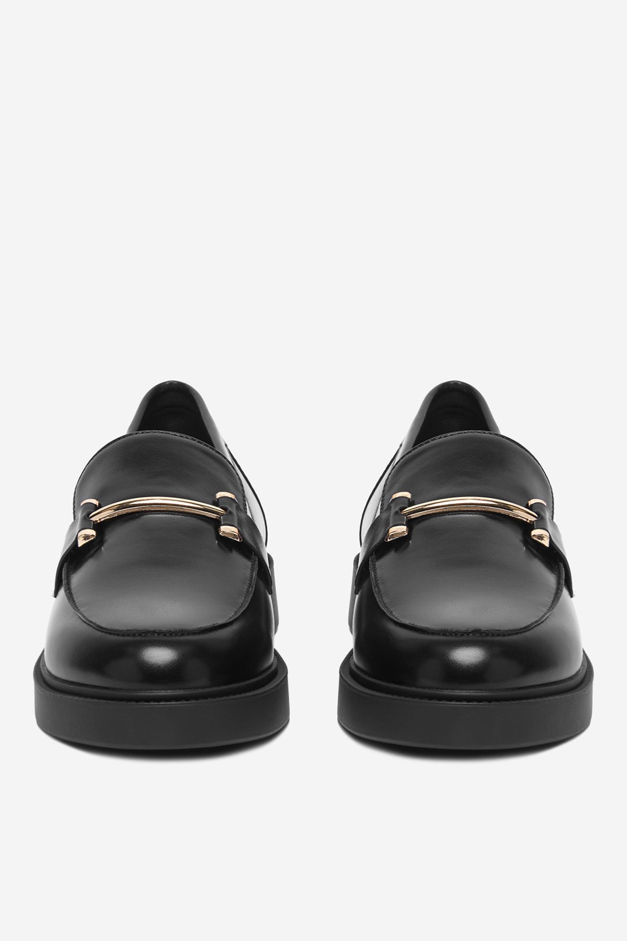 Loafersy Černá