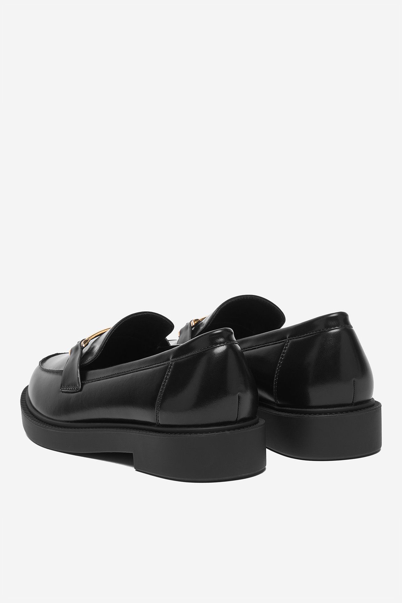 Loafersy Černá