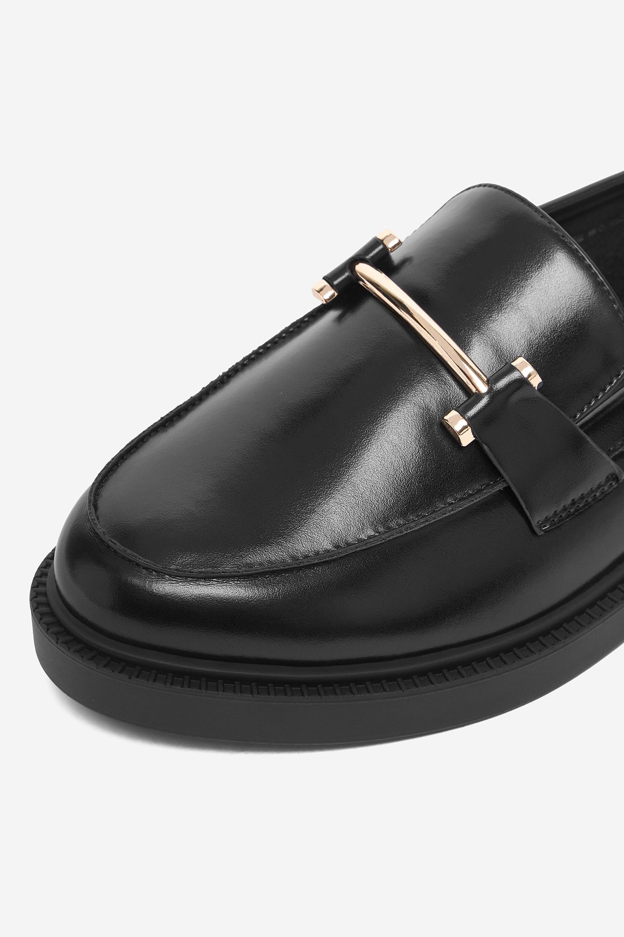 Loafersy Černá