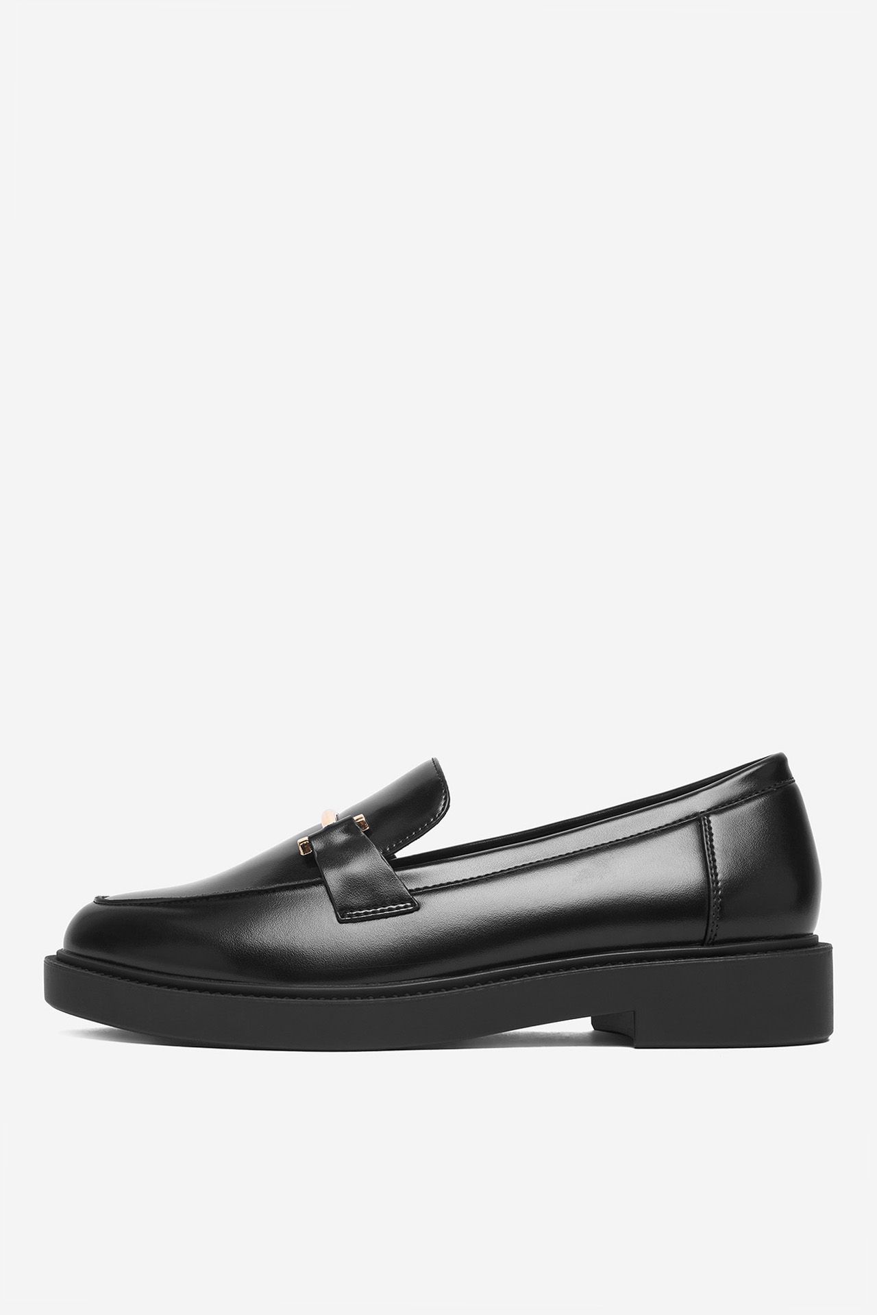 Loafersy Černá