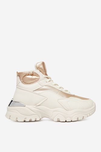 Kratke čizme DeeZee CEO-TS5227K-12 Krem