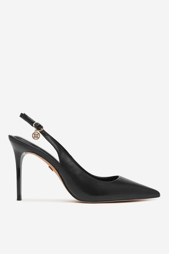 Čevlji s peto NINE WEST CEO-TS6379-02 Črna