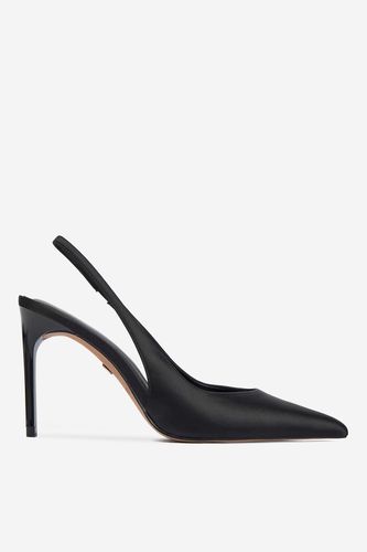 Čevlji s peto NINE WEST EO-TS6380-1 Črna