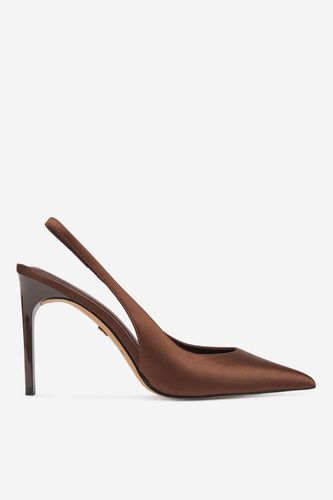 Čevlji s peto NINE WEST EO-TS6380-1 Rjava
