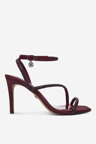 Sandály NINE WEST CEO-Y3113-1 Vínový