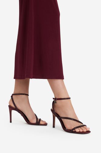 Sandály NINE WEST CEO-Y3113-1 Vínový