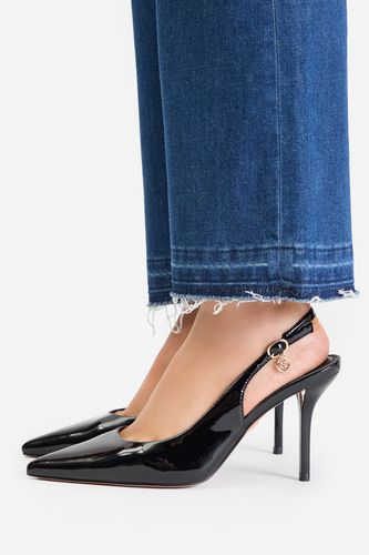 Čevlji s peto NINE WEST CEO-CD25-316-1 Črna