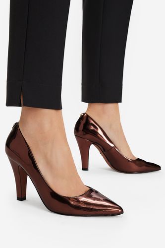 Čevlji s peto NINE WEST CEO-CD25-320-1 Rjava