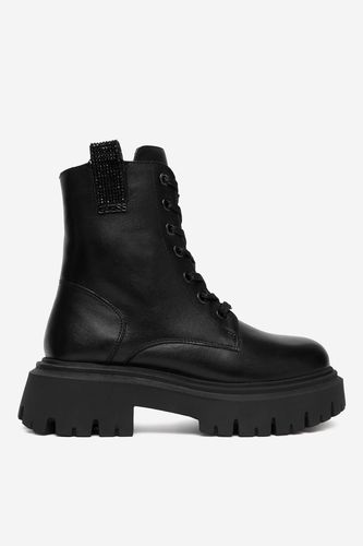 Csizma GUESS CEO-CI12-KIRUNA-01 Fekete